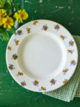 Emma Bridgewater Bumblebee Dinner Plate, 27cm, Yellow/Multi