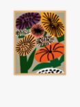 Marcello Velho - 'Memphis Flowers' Framed Print, 52 x 42cm, Multi