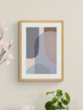 Berit Mogensen Lopez - 'Transparency' Framed Print & Mount, 73.5 x 53.5cm, Blue/Brown