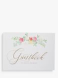 John Lewis Floral Wedding Guestbook, Multi