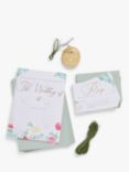 John Lewis Floral Wedding Invitations, Multi, Pack of 10