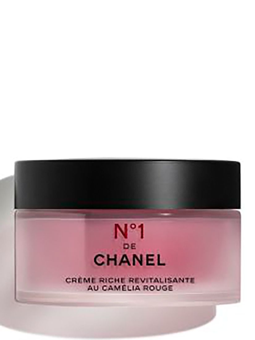 CHANEL N°1 De CHANEL Rich Revitalising Cream Smooths - Nourishes - Protects  From Winter Jar, 50g at John Lewis & Partners