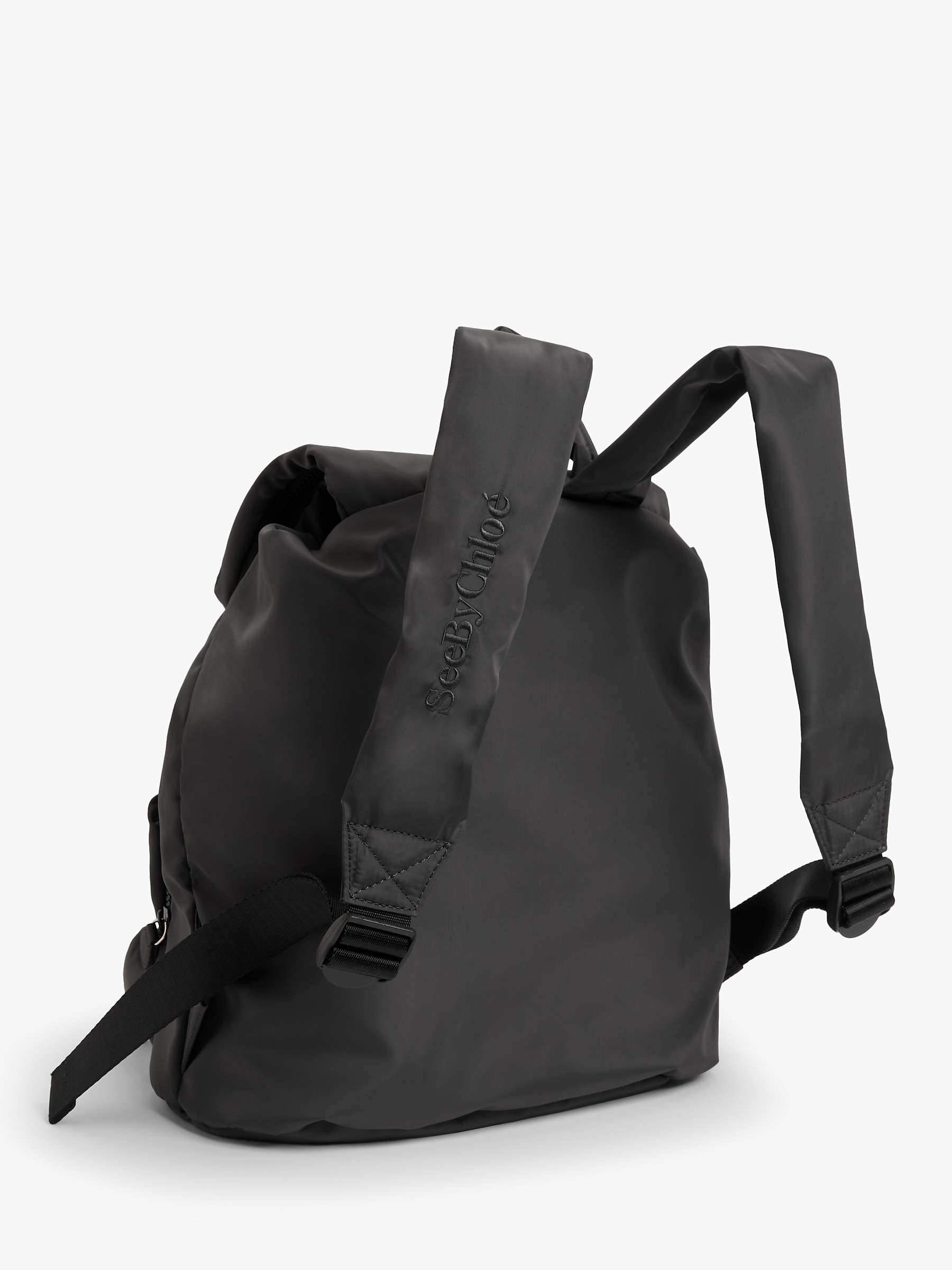 Buy See By Chloé Joy Rider Recycled Polyester Zipped Backpack Online at johnlewis.com