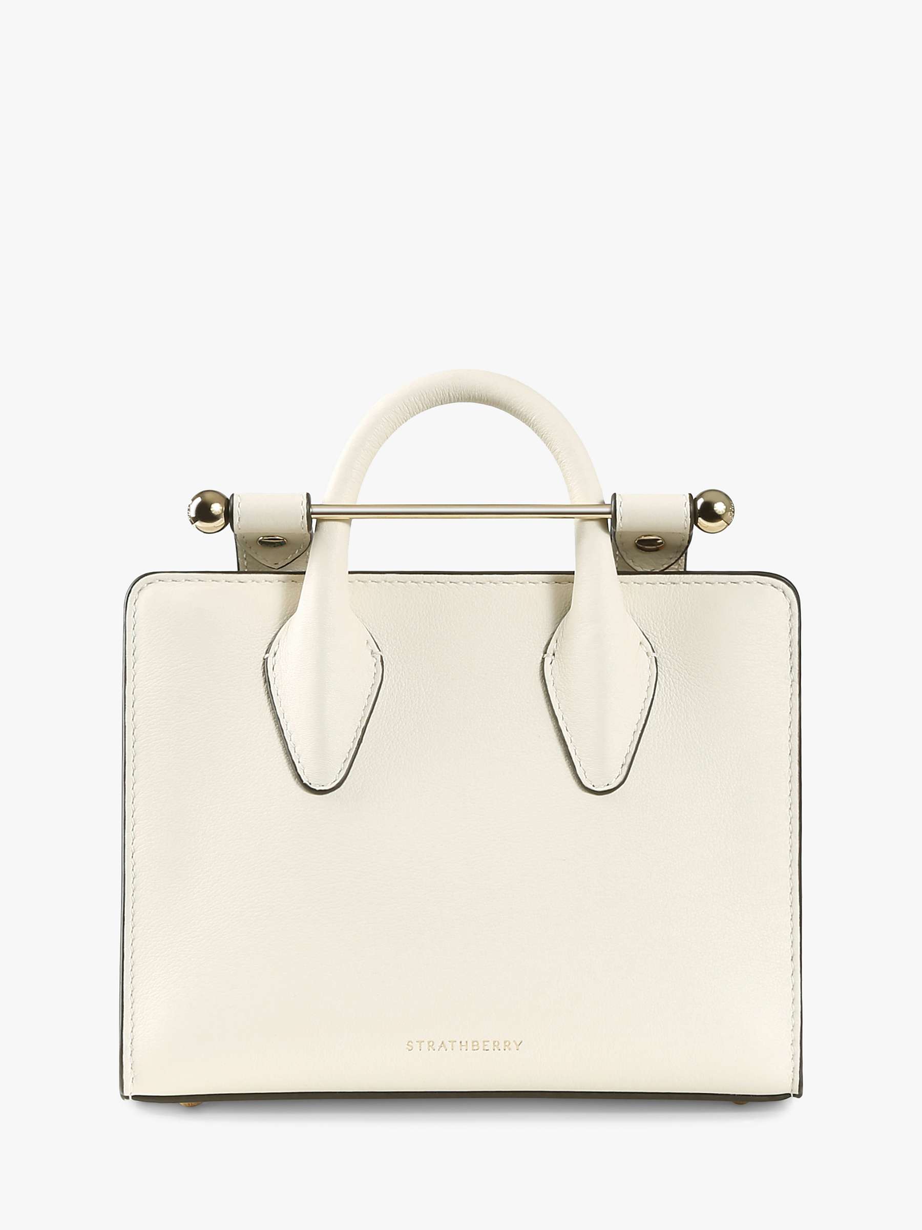 Buy Strathberry Nano Leather Tote Bag Online at johnlewis.com