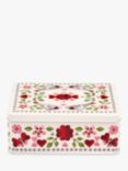 Emma Bridgewater Love Birds Deep Rectangular Cake Tin, Pink/Multi