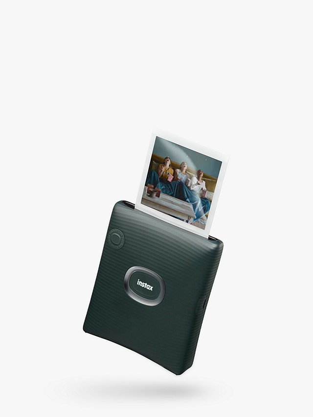 Instax SQUARE Link Mobile Photo Printer, Midnight Green