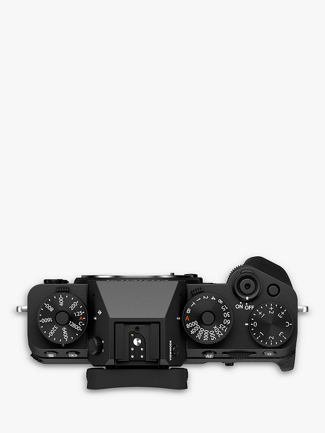 Fujifilm X-T5 Compact System Camera, 6K/4K Ultra HD, 40.2MP, Wi-Fi, Bluetooth, OLED EVF, 3” Vari-angle LCD Touch Screen, Body Only, Black