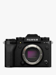 Fujifilm X-T5 Compact System Camera with XF 18-55mm IS Lens, 6K/4K Ultra HD, 40.2MP, Wi-Fi, Bluetooth, OLED EVF, 3” Vari-angle LCD Touch Screen, Black