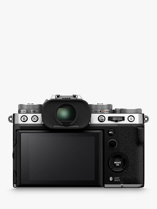 Fujifilm X-T5 Compact System Camera with XF 16-80mm IS Lens, 6K/4K Ultra HD, 40.2MP, Wi-Fi, Bluetooth, OLED EVF, 3” Vari-angle LCD Touch Screen, Silver