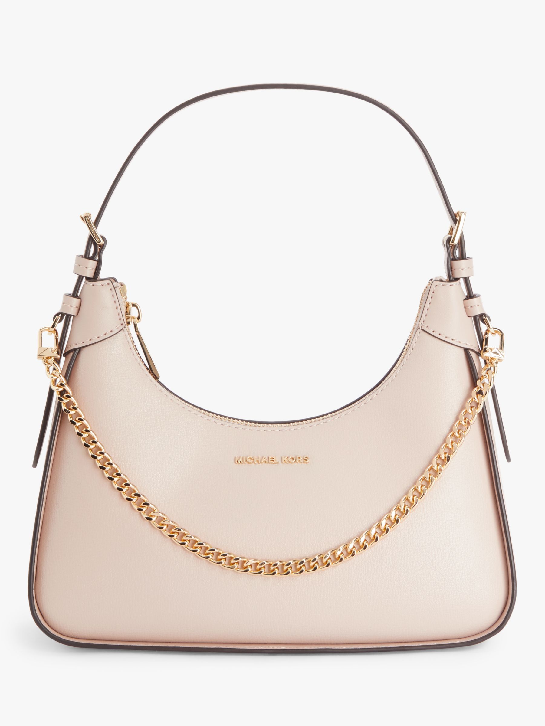 Michael Kors Wilma Pouchette Shoulder Bag, Soft Pink