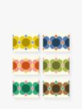 Orla Kiely Atomic Flower Cork-Backed Placemats, Set of 6, Multi
