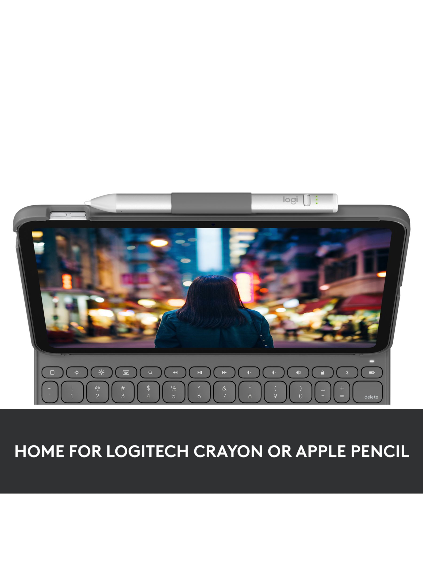 Logitech Slim Folio iPad Keyboard Case for iPad and iPad Air