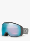Oakley OO7105 Unisex Flight Tracker M Ski Goggles, Grey Cascade/Sapphire