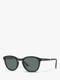 Armani Exchange AR8170 Men's Round Sunglasses, Black
