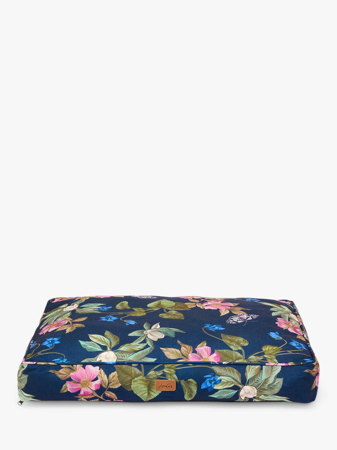 Joules Floral Dog Mattress, Blue