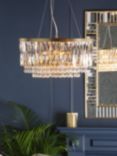 Laura Ashley Rhosill Grand Ceiling Light, Antique Brass