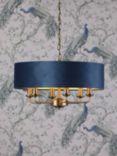 Laura Ashley Sorrento 6 Arm Ceiling Light, Antique Brass