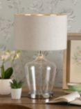 Laura Ashley Ockley Touch Table Lamp, Polished Chrome