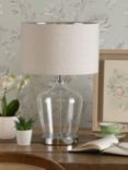 Laura Ashley Ockley Touch Table Lamp, Polished Chrome