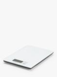 John Lewis ANYDAY Glass Platform Digital Kitchen Scale, 5kg, White