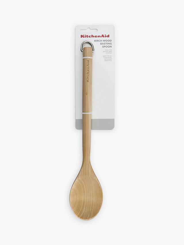 KitchenAid Birch Wood Basting & Serving Spoon