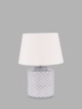 Pacific Lifestyle Demetri Glazed Table Lamp, Grey