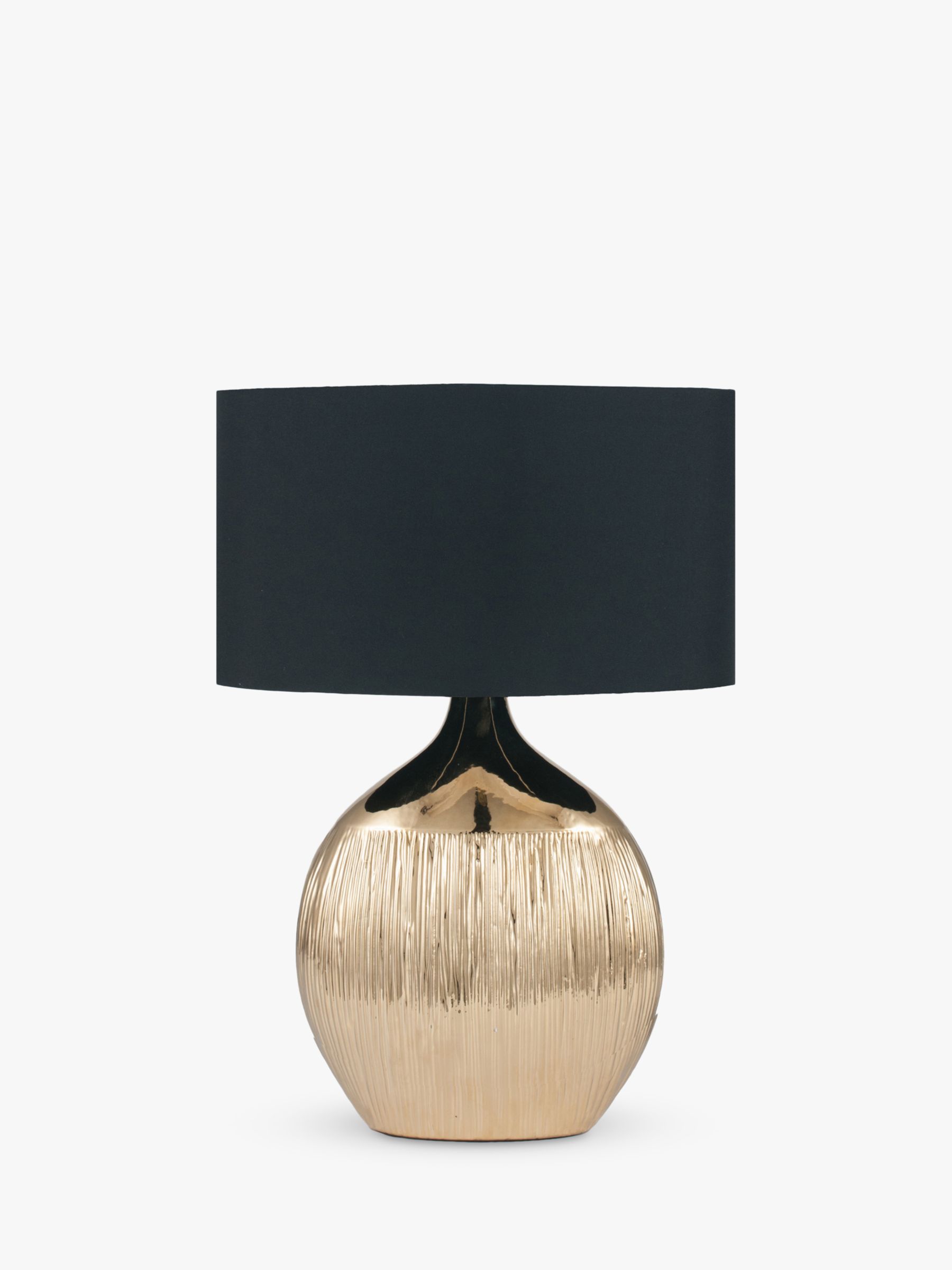 Photo of Pacific lifestyle gemini textured table lamp gold