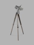 Pacific Hereford Tripod Floor Lamp, Grey