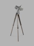 Pacific Lifestyle Hereford Tripod Floor Lamp, Grey