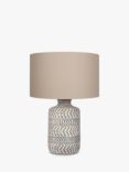 Pacific Lifestyle Atouk Painted Table Lamp, Natural