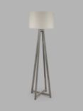 Pacific Lifestyle Whitby Wooden Floor Lamp, Grey