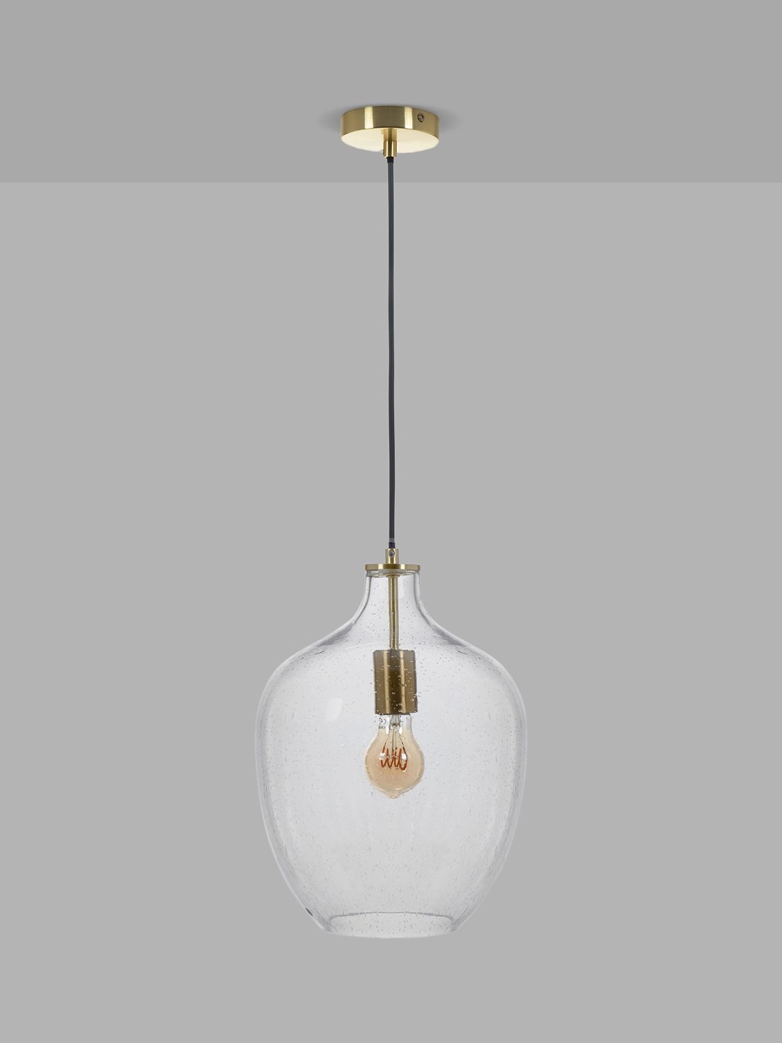 Photo of Pacific lifestyle islay bubble pendant ceiling light clear