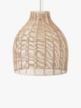 Pacific Caswell Rattan Coche Pendant Ceiling Light, Natural