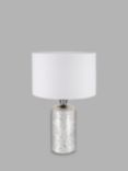Pacific Ophelia Mercurial Glass Table Lamp, Silver