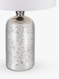 Pacific Ophelia Mercurial Glass Table Lamp, Silver