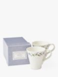 Sophie Conran for Portmeirion Lavandula Porcelain Mug, Set of 2, 350ml, White