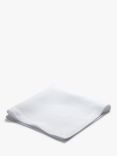 Piglet in Bed Plain Linen Napkins, Set of 4, White