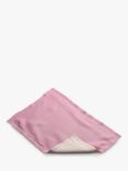 Piglet in Bed Plain Linen Placemats, Set of 4, Raspberry