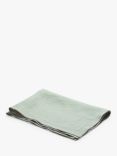 Piglet in Bed Plain Linen Placemats, Set of 4, Sage Green