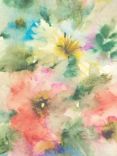 John Lewis Pale Watercolours Fabric, Multi