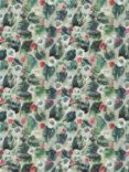 John Lewis Spring Flora Floral Fabric, Green