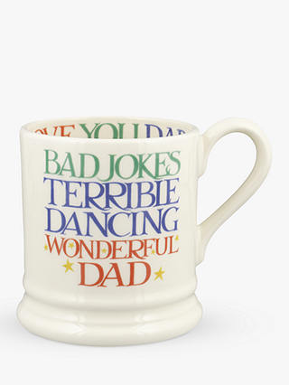 Emma Bridgewater 'Wonderful Dad'' Half Pint Mug, 300ml, Multi
