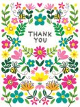 Rachel Ellen Floral Thank You Cards, Pack of 10, White/Multi