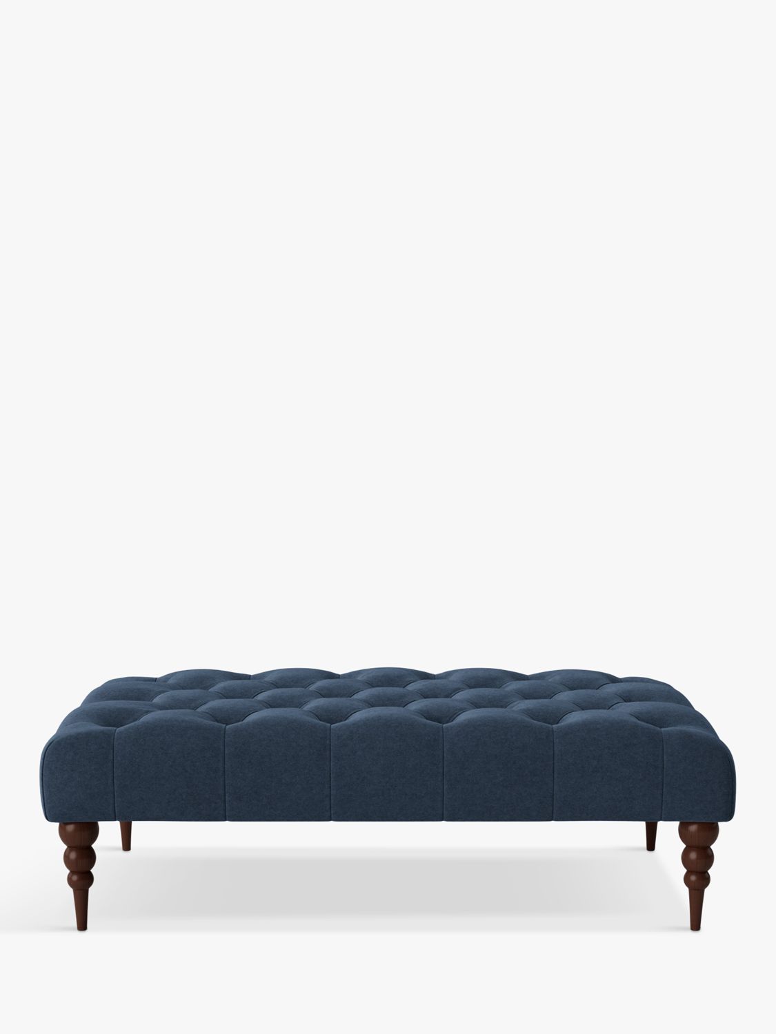 Plymouth Range, Swoon Plymouth Footstool, Smart Wool Indigo