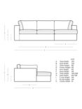 Swoon Seattle Grand 4 Seater RHF Chaise End Sofa