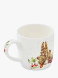 Wrendale Designs Rabbit Grow Your Own Fine Bone China Mug, 310ml, White/Multi