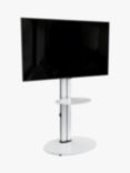 AVF FSL600 ENO Oval Pedestal TV Stand with Mount for TVs up to 55”