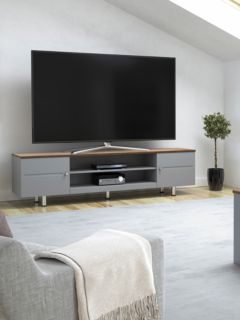 AVF Whitesands 1900 TV Stand for TVs up to 85”, Oak Grey