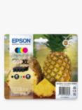Epson Pineapple 604 XL Inkjet Printer Cartridge Multipack, Pack of 4