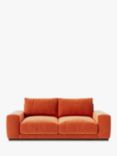 Swoon Denver Medium 2 Seater Sofa, Easy Velvet Burnt Orange